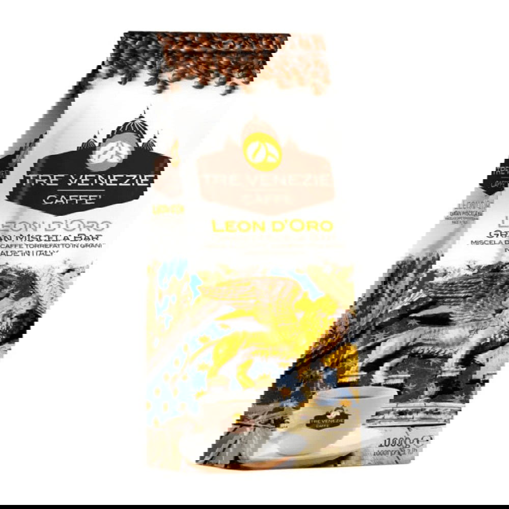 Tre-Venezie-Leon-D-Oro-Coffee-Beans-1Kg - AVANZA - Coffee House