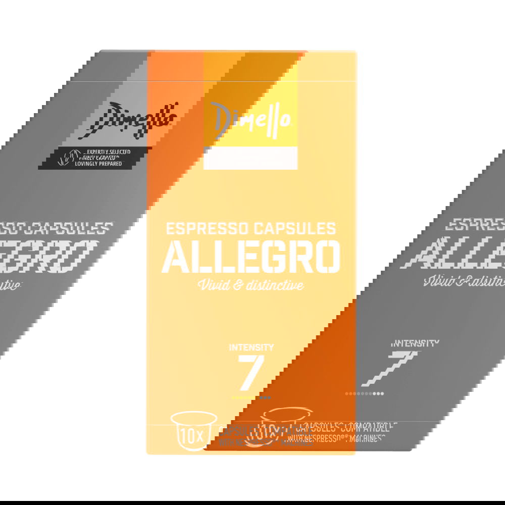 Dimello-Nespresso-Allegro-x10 - AVANZA - Coffee House