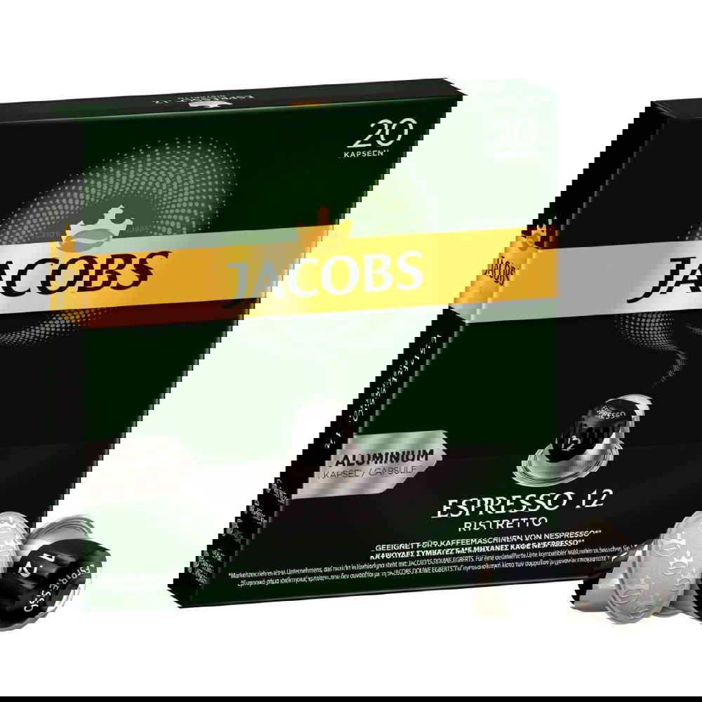 Jacobs-Nespresso-Espresso-Ristretto-x20 - AVANZA - Coffee House