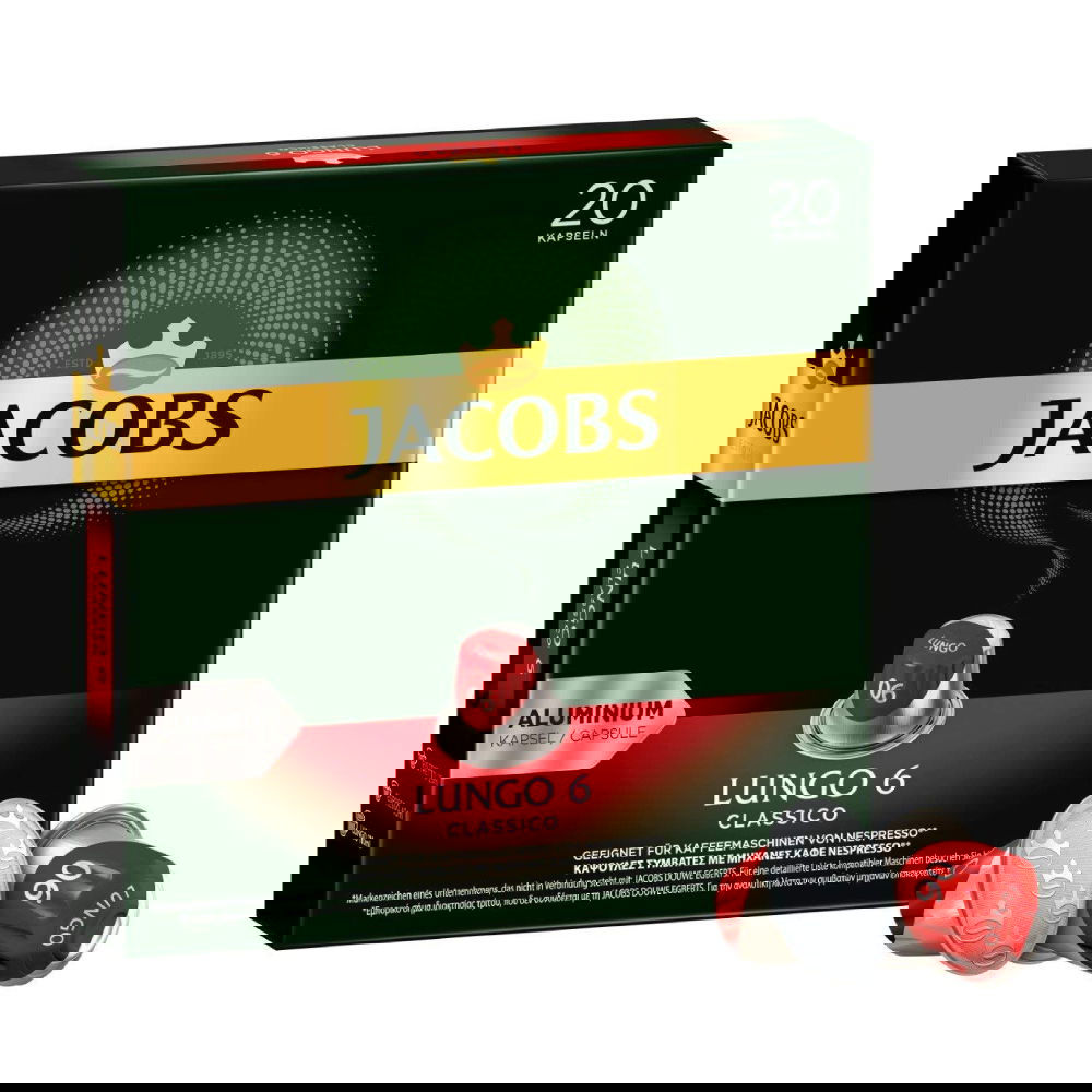 Jacobs-Nespresso-Lungo-Classico-x20 - AVANZA - Coffee House