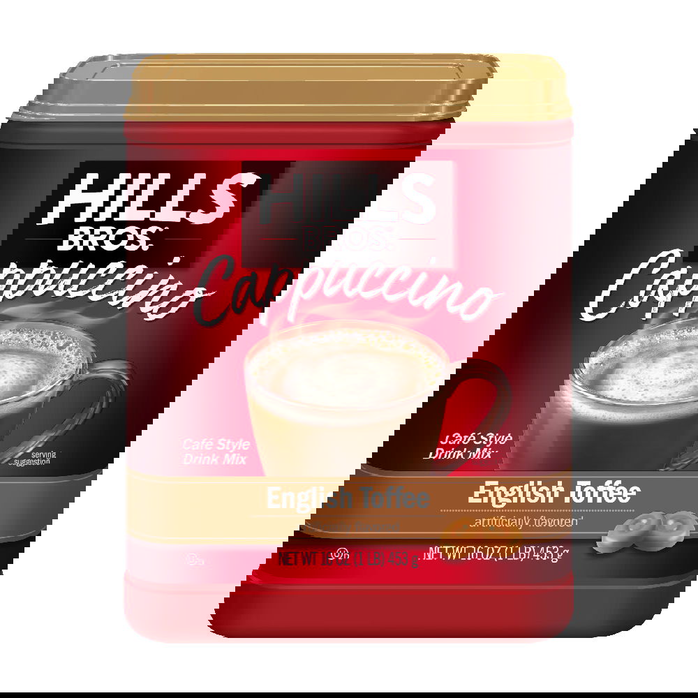 Hills-Bros-Cappuccino-English-Toffee-453g - AVANZA - Coffee House