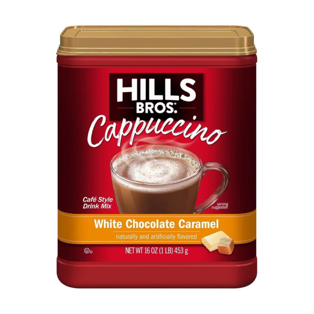 Hills-Bros-Cappuccino-White-Chocolate-Caramel-453g - AVANZA - Coffee House