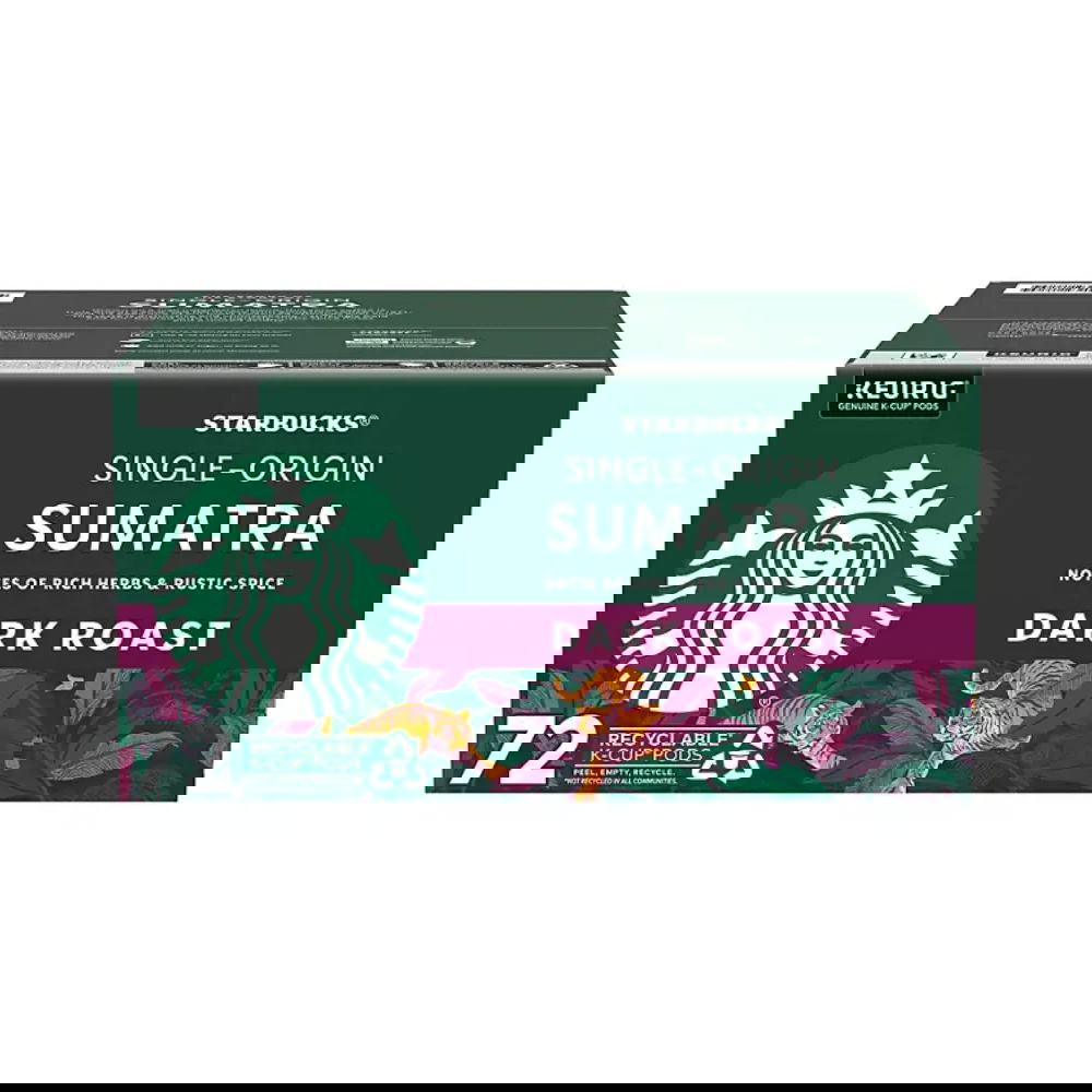 Starbucks-Sumatra-K-Cup-Capsules-Box-X72 - AVANZA - Coffee House