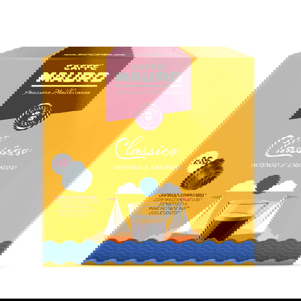 Caffe-Mauro-Dolce-Gusto-Cremoso-x16 - AVANZA - Coffee House