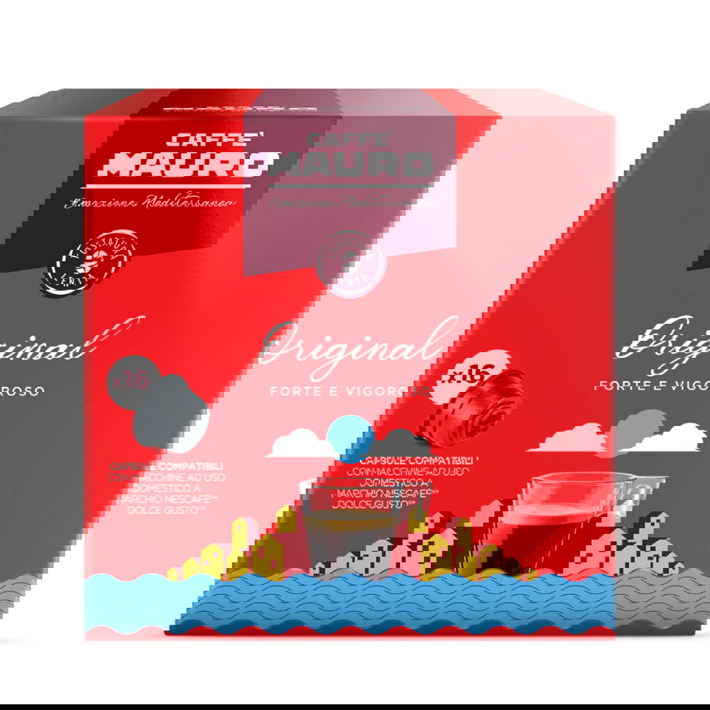 Caffe-Mauro-Dolce-Gusto-Vigoroso-x16 - AVANZA - Coffee House