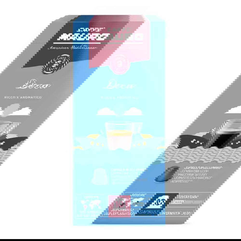 Caffe-Mauro-Nespresso-Aromatico-Deca-x10 - AVANZA - Coffee House