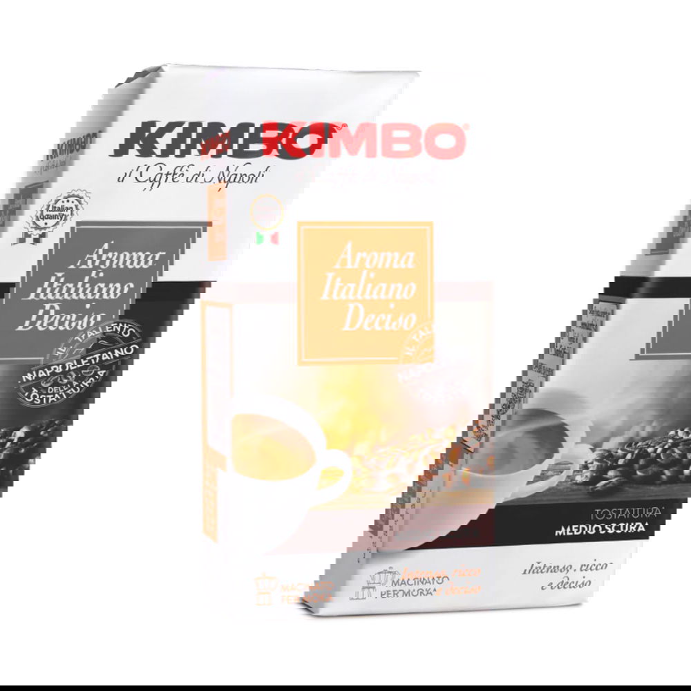 Kimbo-Espresso-Aroma-Italiano-Deciso-Ground-Coffee-250g - AVANZA - Coffee House