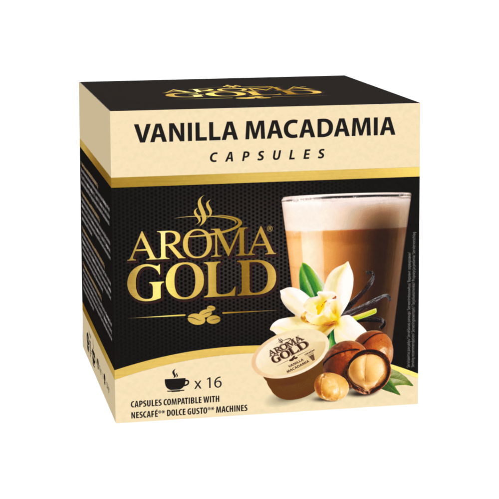 Aroma-Gold-Dolce-Gusto-Vanilla-Macadamia-x16 - AVANZA - Coffee House