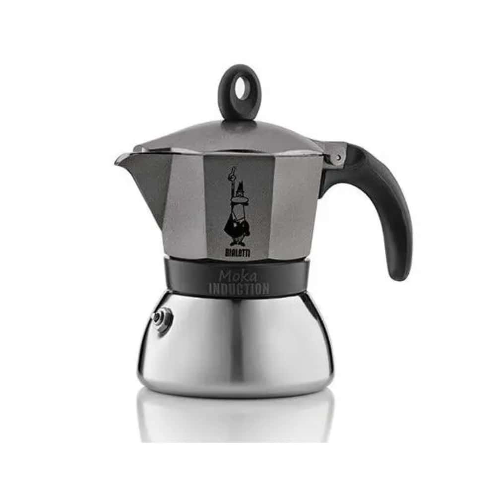 Bialetti-Moka-Induction-Grey-6-Cups - AVANZA - Coffee House