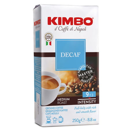 Kimbo-Decaf-Ground-Coffee-250g- - AVANZA - Coffee House