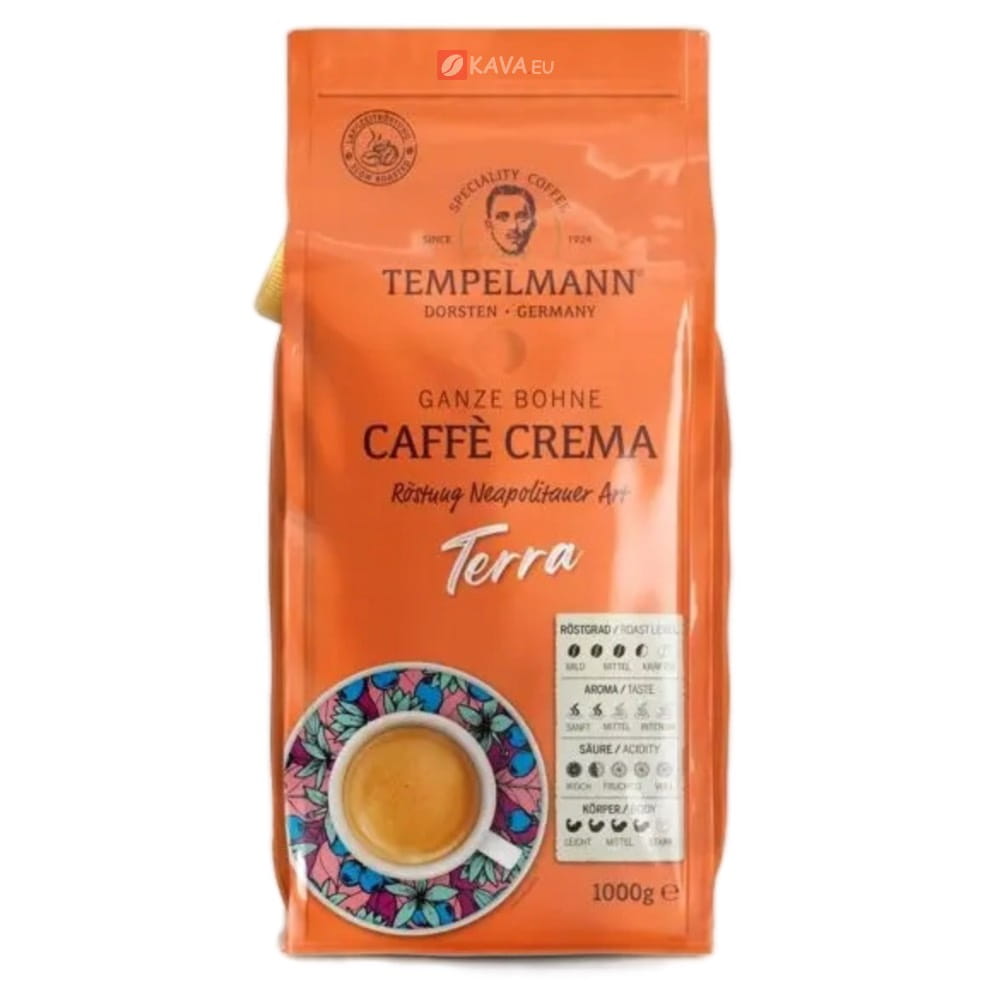 Tempelmann-Terra-Caffe-Crema-1kg- - AVANZA - Coffee House